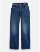 Ripple Straight Jeans flat lay front view by Scotch & Soda