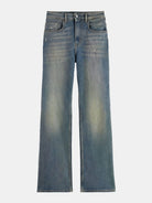 the-glow-bootcut-jeans-dirty-bertie front view by Scotch & Soda