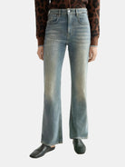 the-glow-bootcut-jeans-dirty-bertie side view by Scotch & Soda