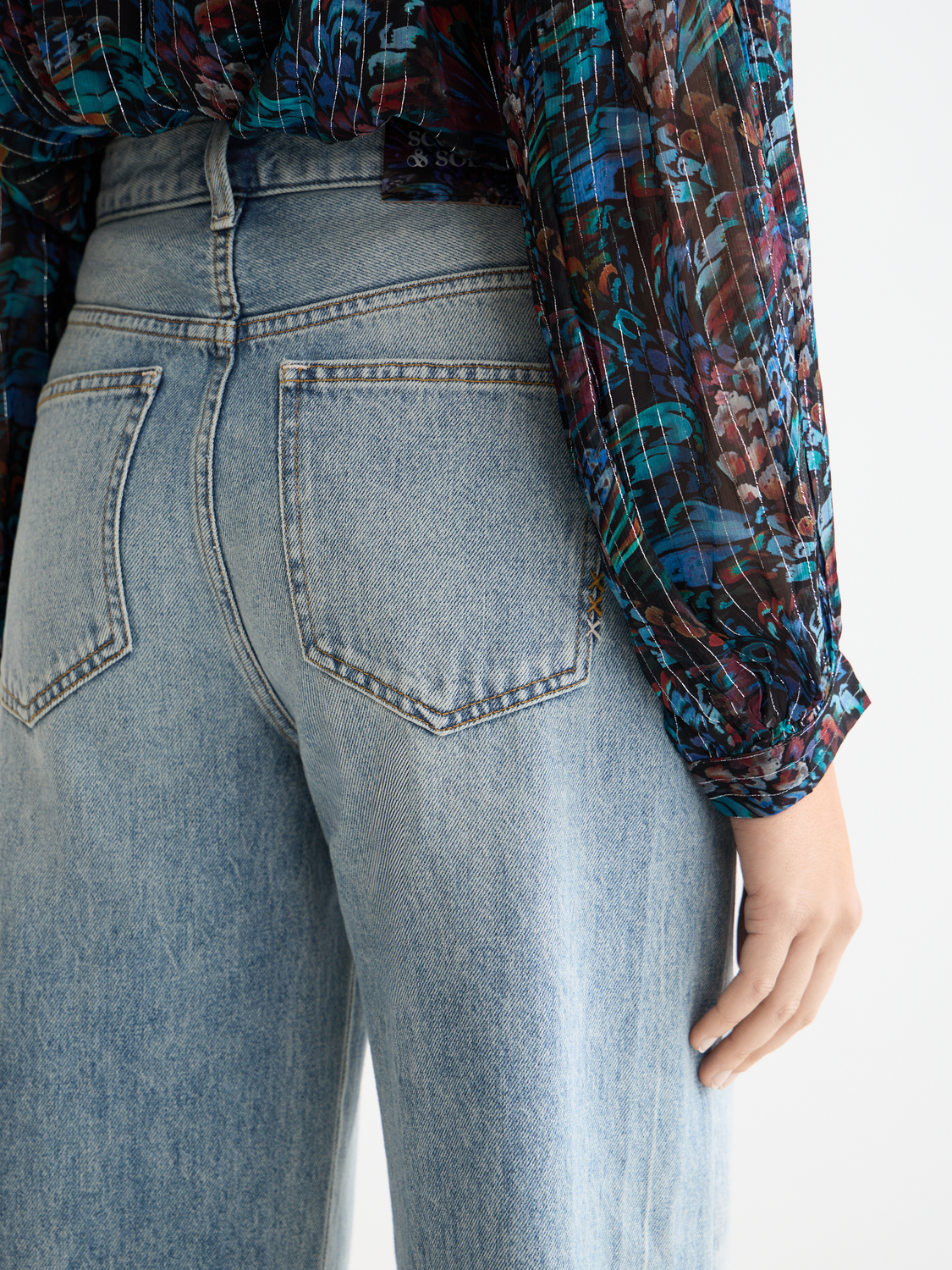 The Ripple straight jeans