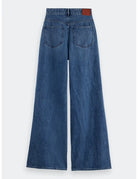 Wide Leg Jeans flat lay back view by Scotch & Soda
