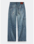 Deep Loose Jeans flat lay back view by Scotch & Soda