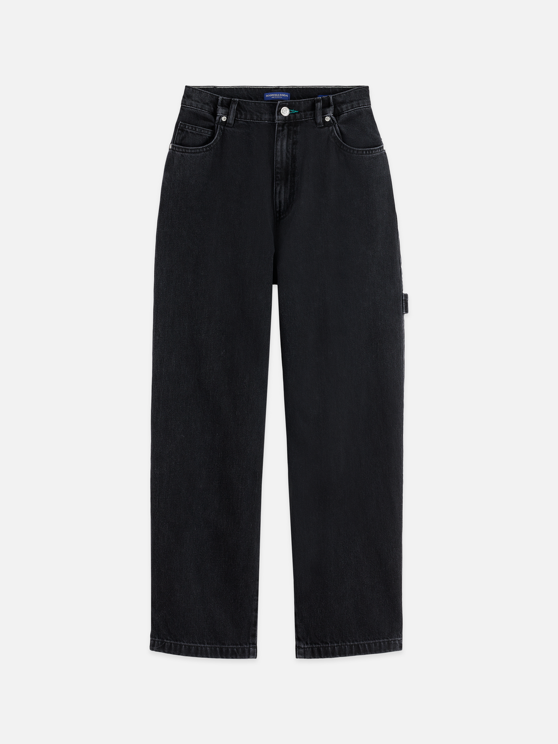 Raine high rise wide denim
