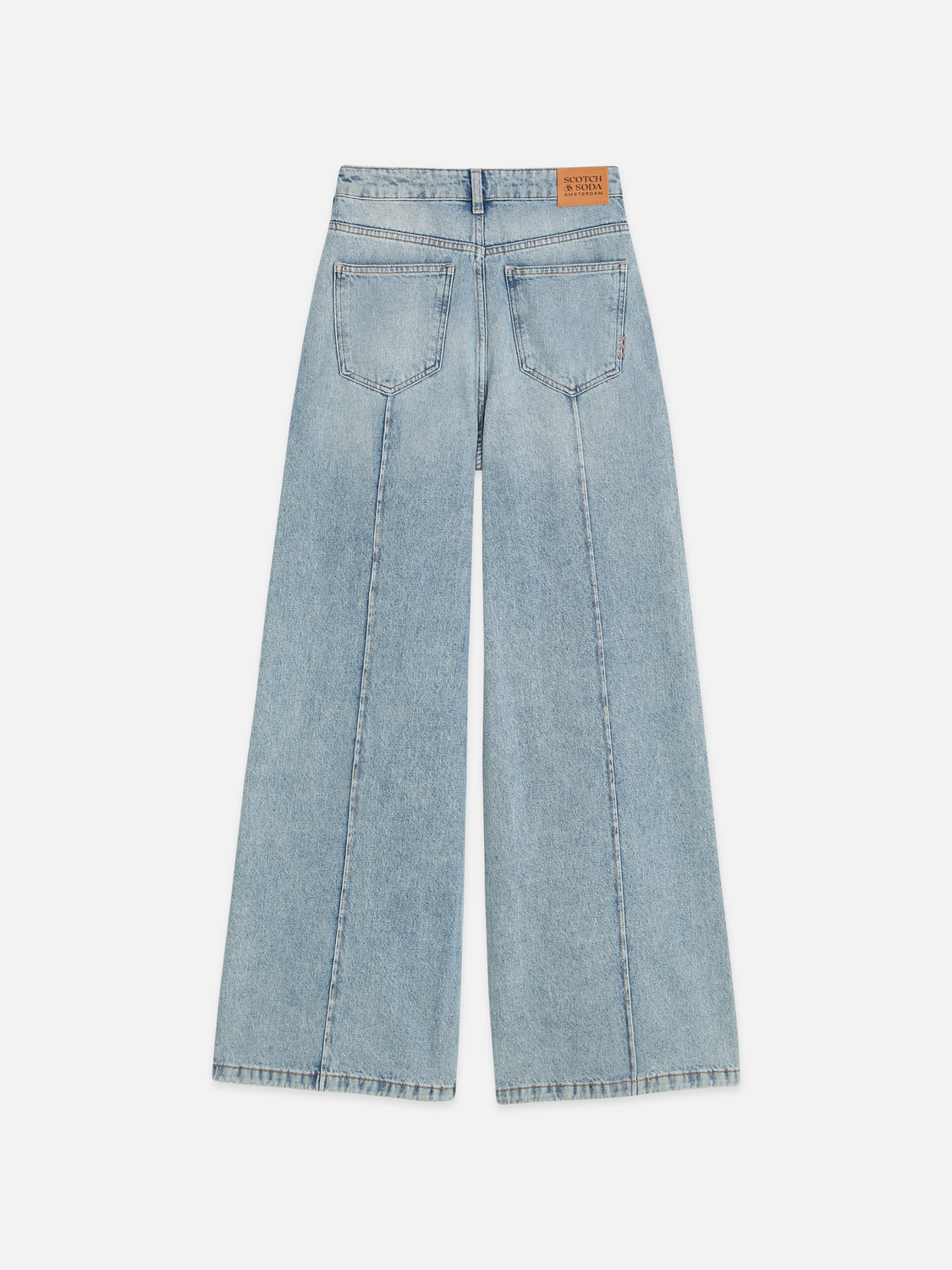 The Wave wide leg denim