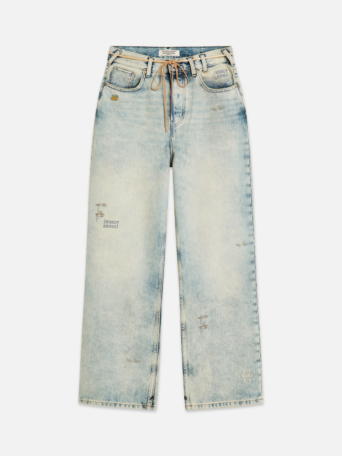 Scotch & Soda x Basquiat The Deep Loose Denim
