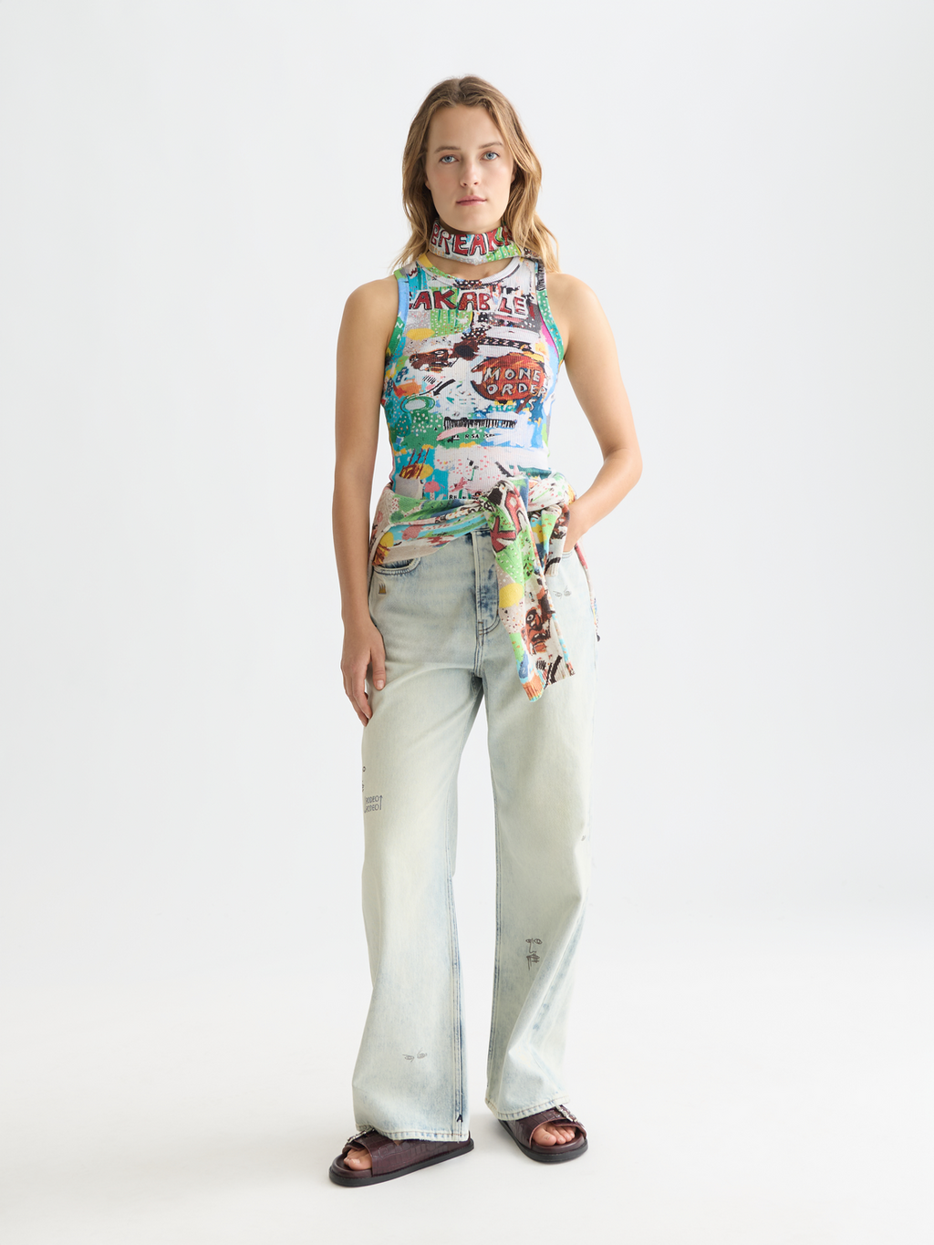 Scotch & Soda x Basquiat The Deep Loose Denim