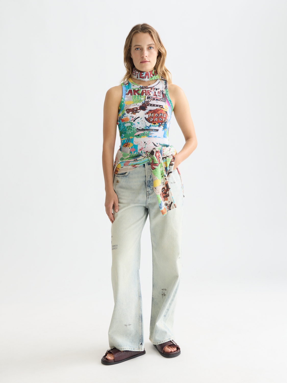 Scotch & Soda x Basquiat The Deep Loose Denim