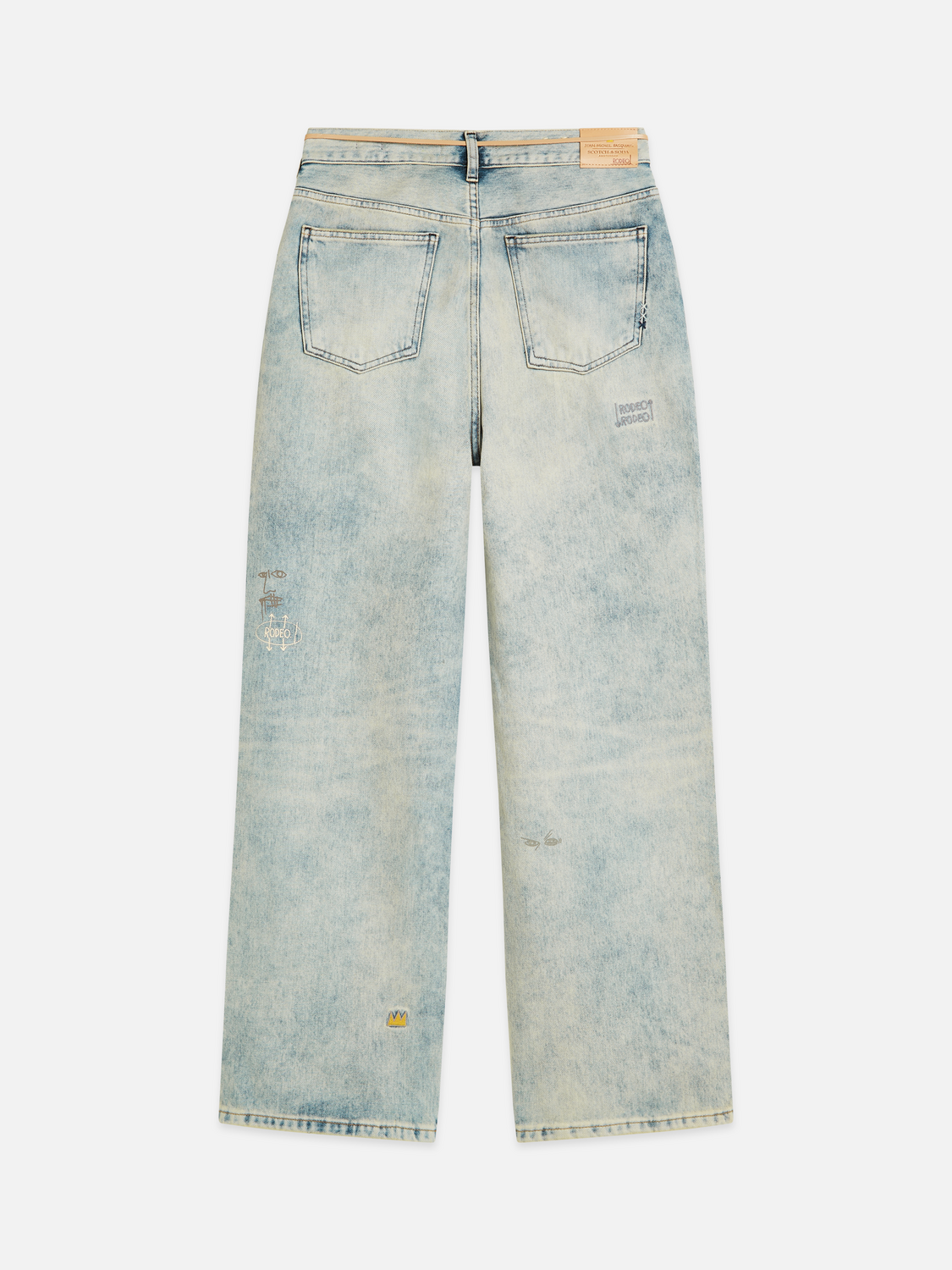 Scotch & Soda x Basquiat The Deep Loose Denim