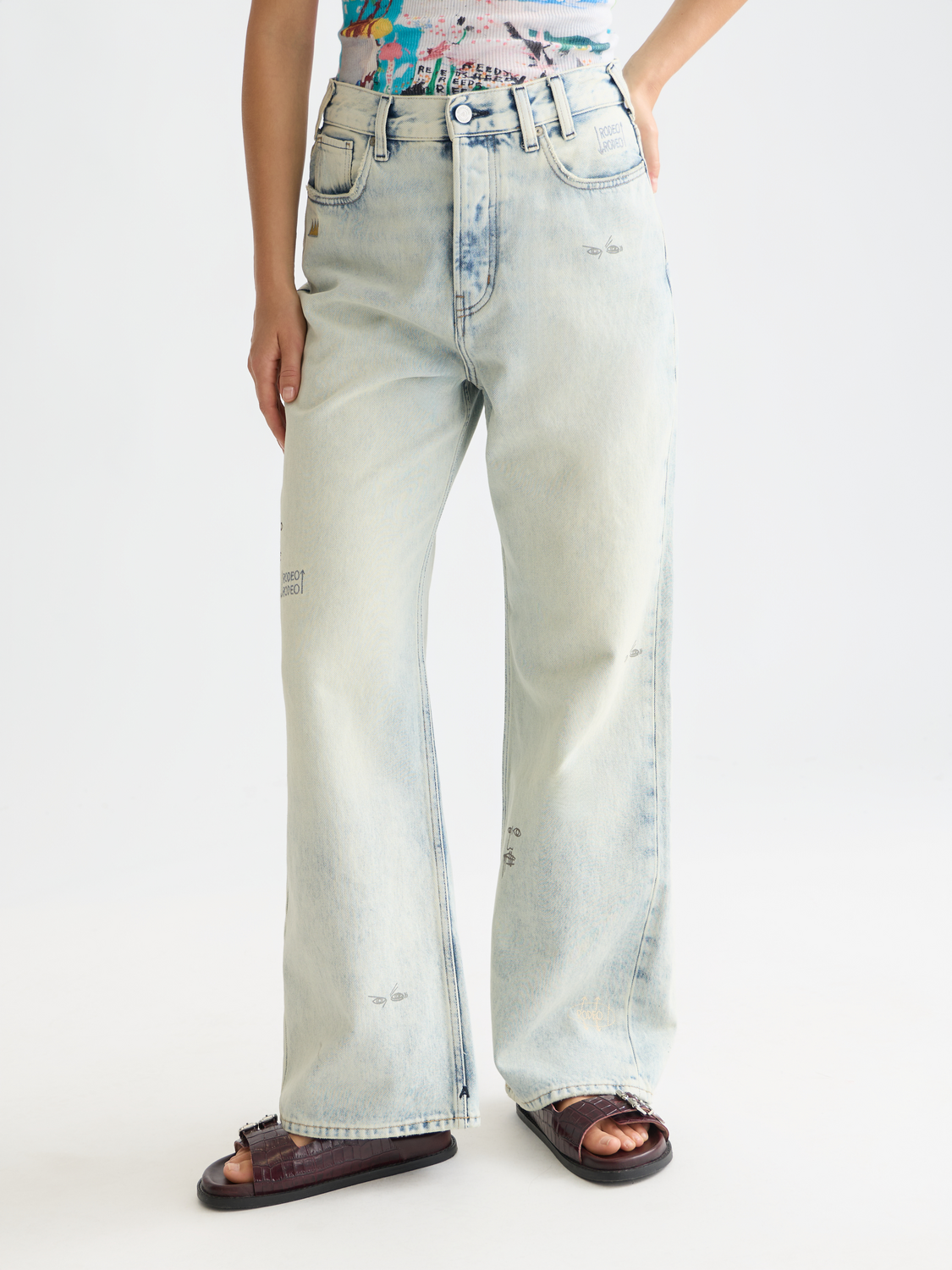 Scotch & Soda x Basquiat The Deep Loose Denim