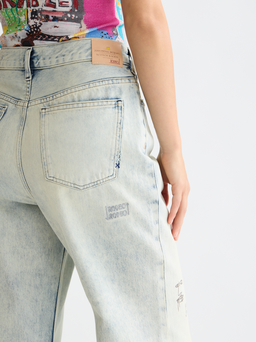 Scotch & Soda x Basquiat The Deep Loose Denim