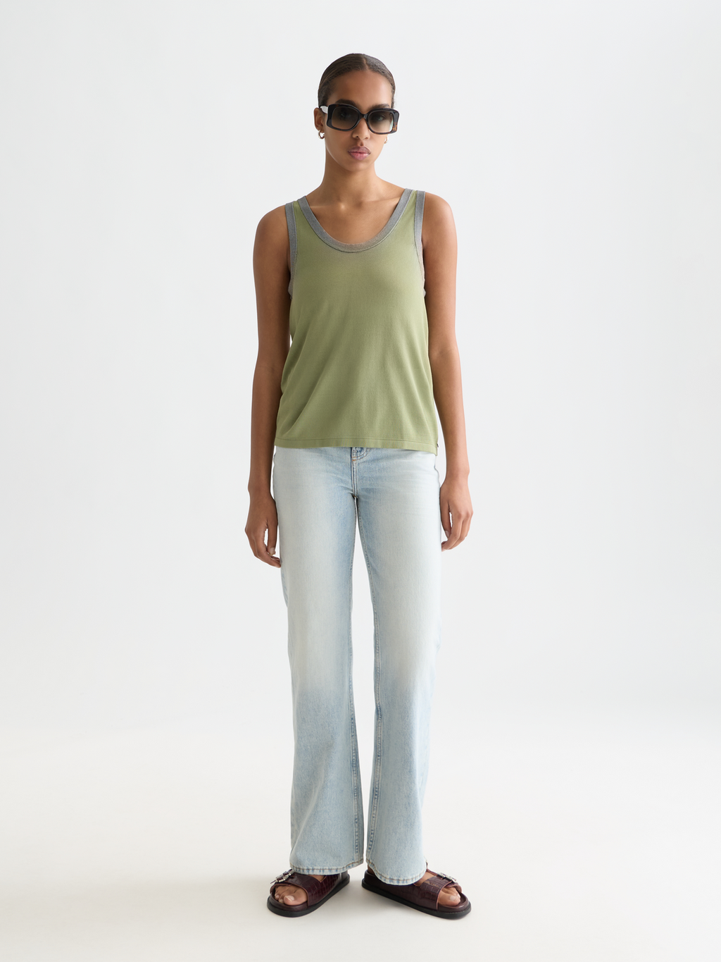 The Glow bootcut denim