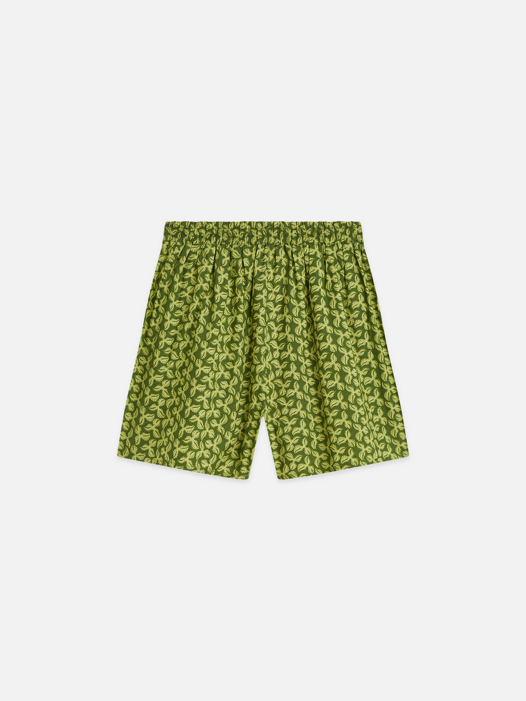 Printed cotton shorts