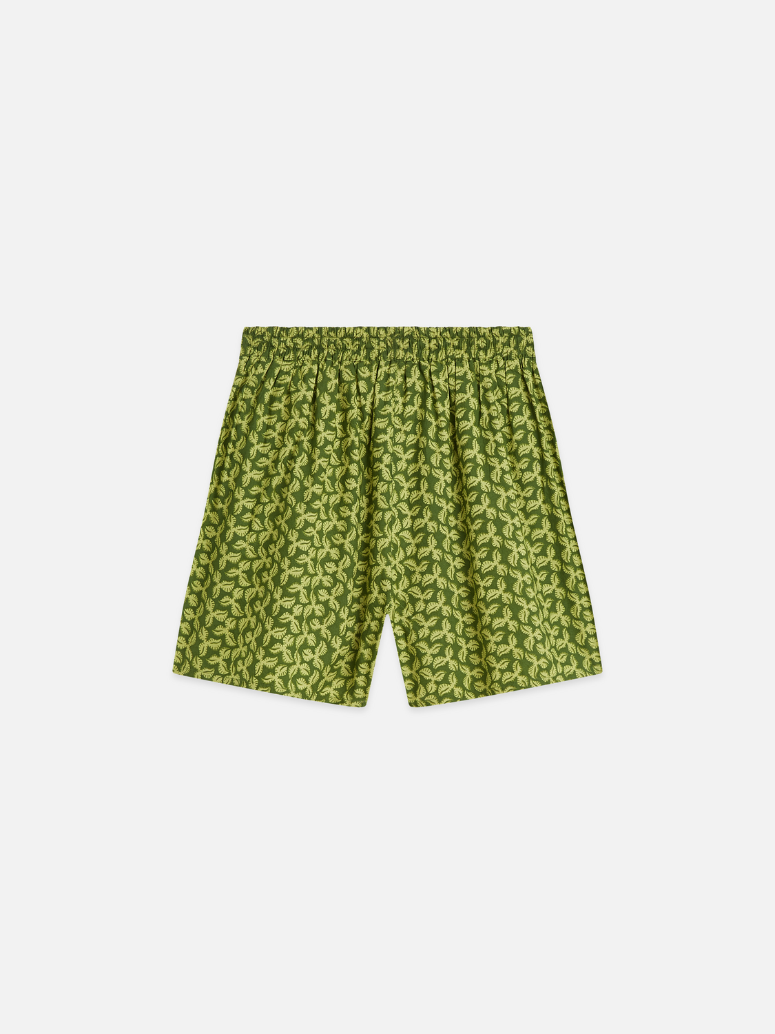 Printed cotton shorts
