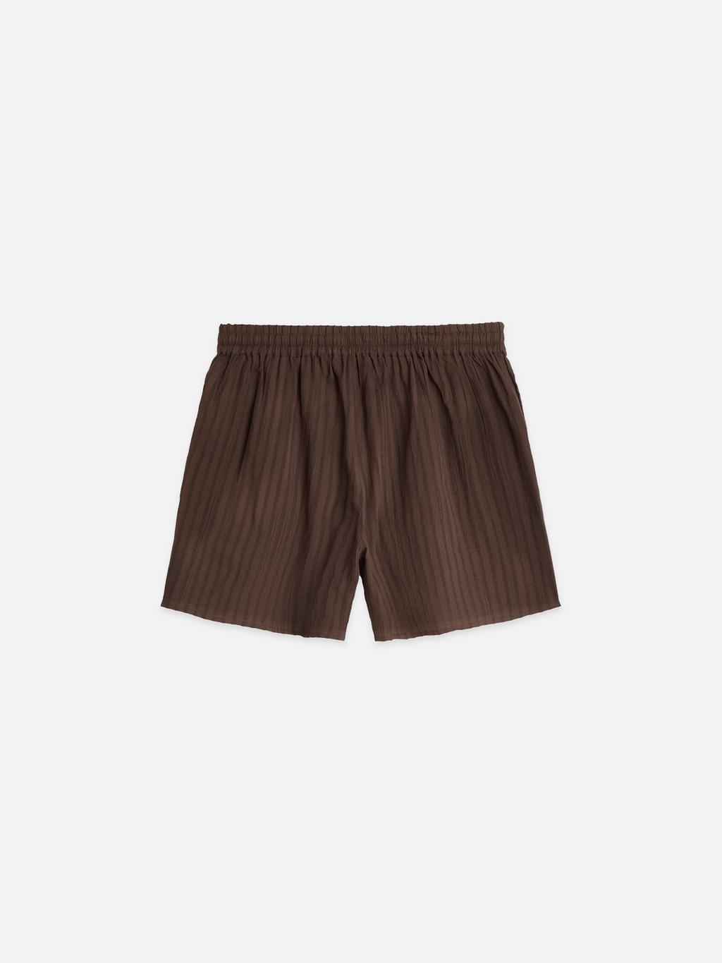Embroidered cotton crepe shorts