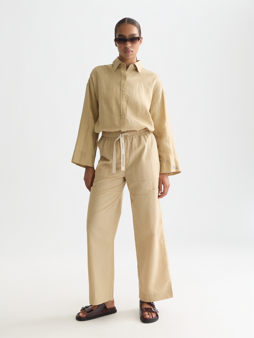 Noa linen high rise pants