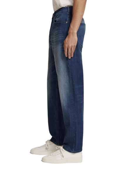 THE DROP REGULAR TAPER JEANS SCENIC BLAUW