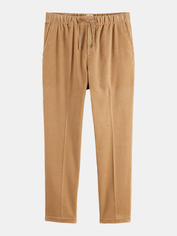 Cotton Corduroy Loose Tapered Jogger