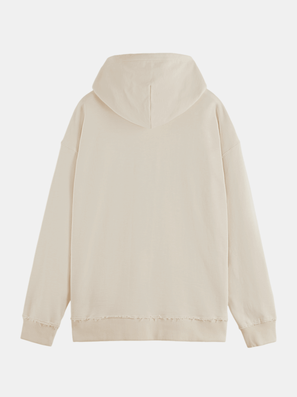 Loose Fit Embroidered Artwork Hoodie