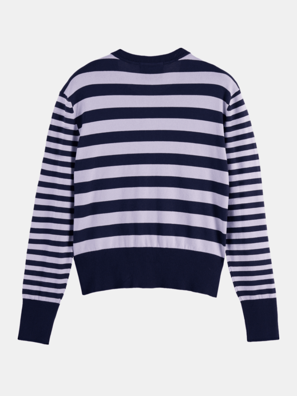 Crew Neck Relaxed Cardigan