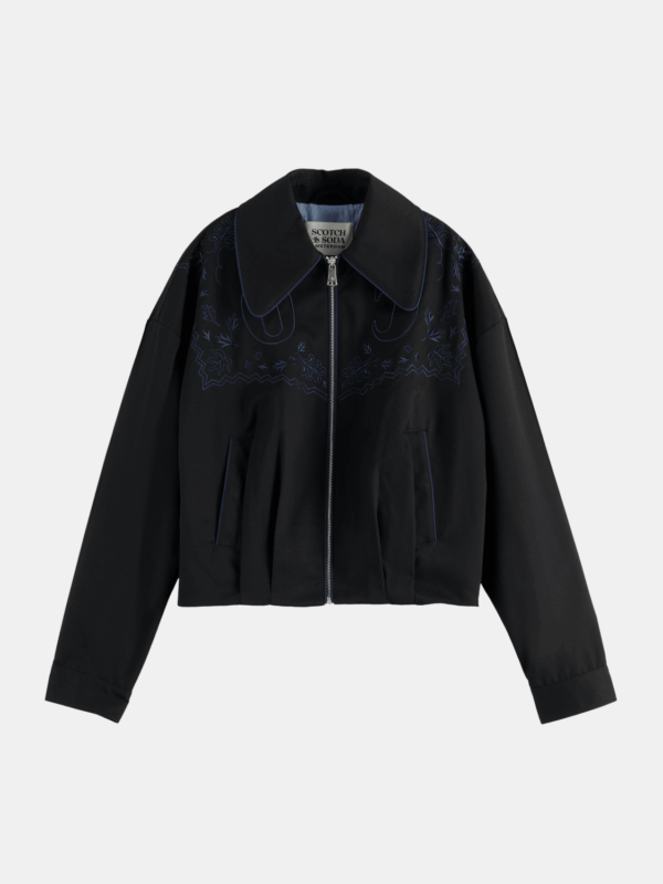 Embroidered Bomber