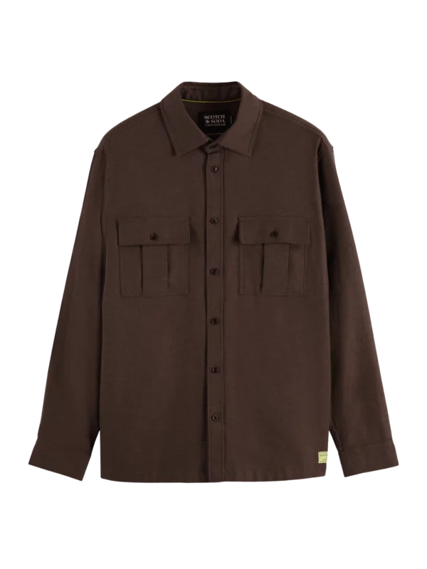 Melange Relaxed-Fit Shirt